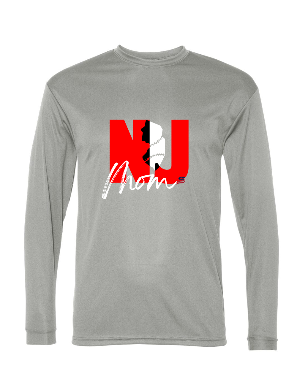 New Jersey Mom Dri Fit Long Sleeve Shirt