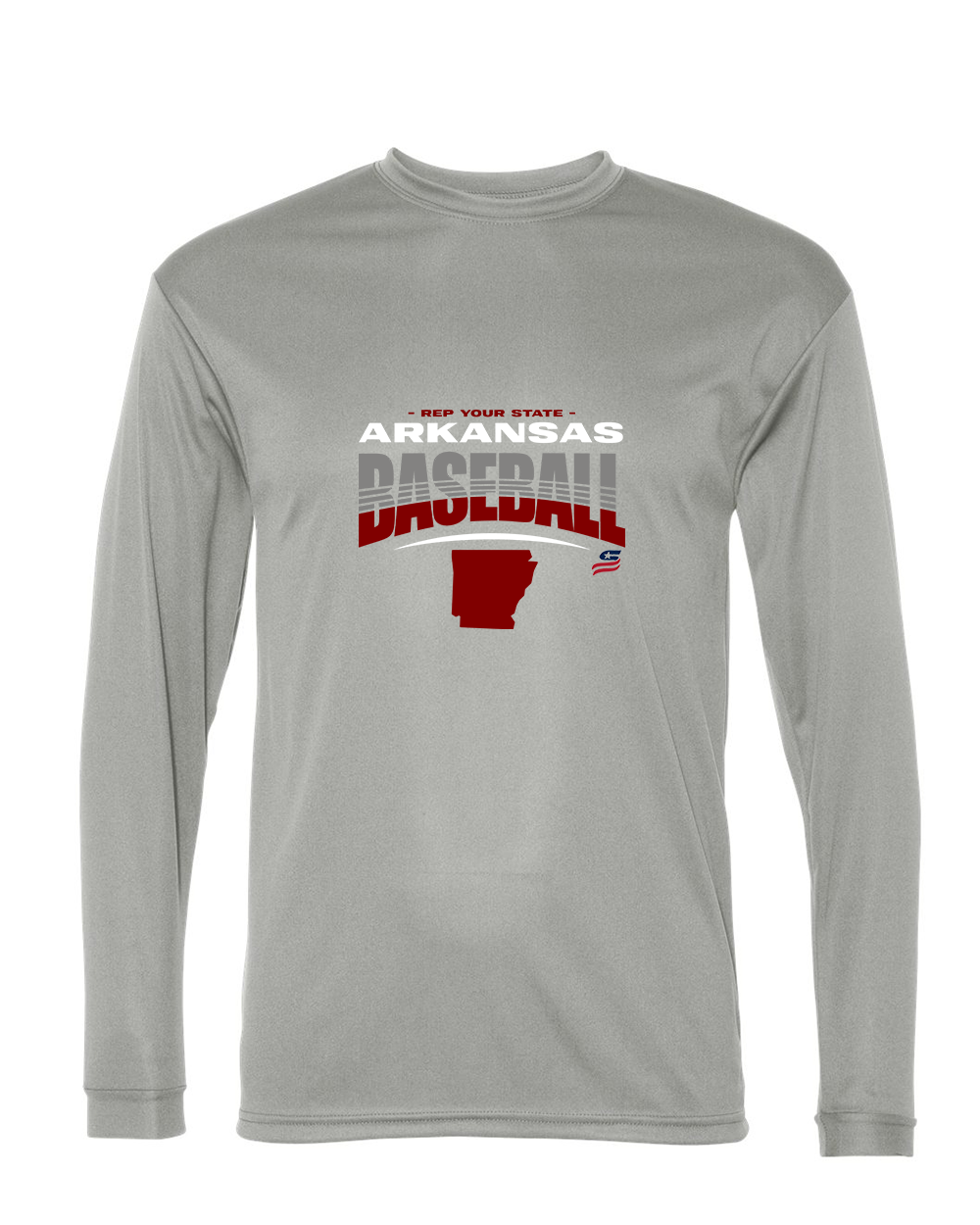 Arkansas Logo4 Dri Fit Long Sleeve Shirt