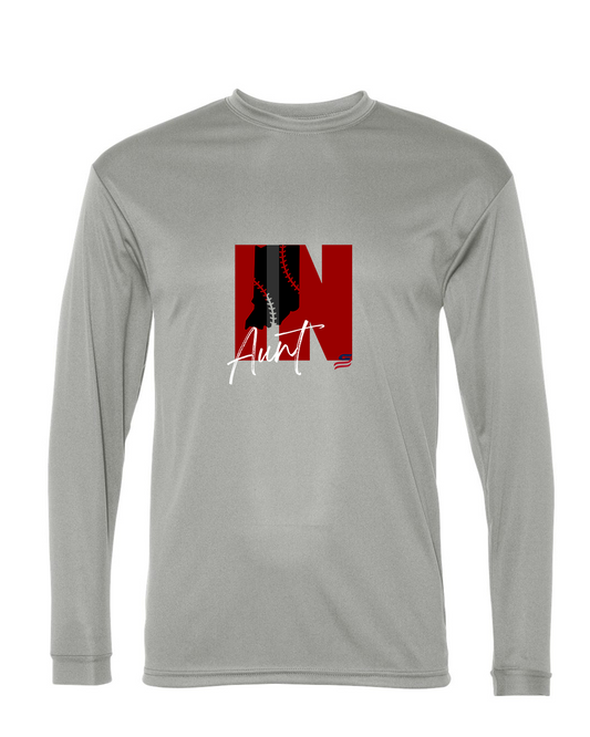 Indiana Aunt Dri Fit Long Sleeve Shirt