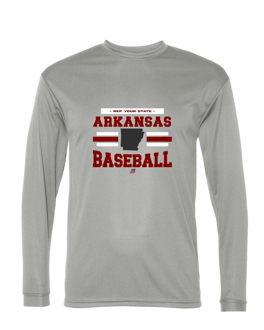 Arkansas Logo2 Dri Fit Long Sleeve Shirt