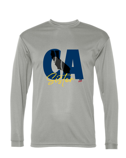 California Sister Dri Fit Long Sleeve Shirt