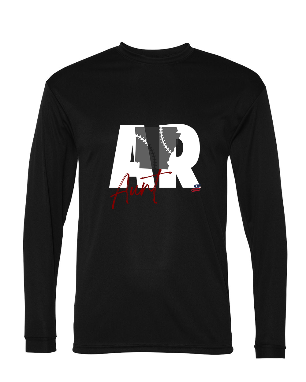 Arkansas Aunt Dri Fit Long Sleeve Shirt