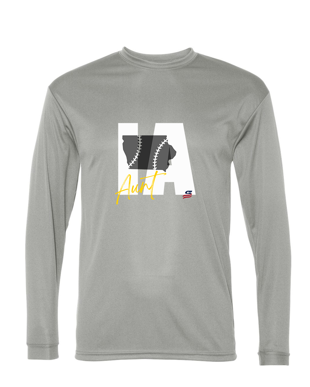 Iowa Aunt Dri Fit Long Sleeve Shirt