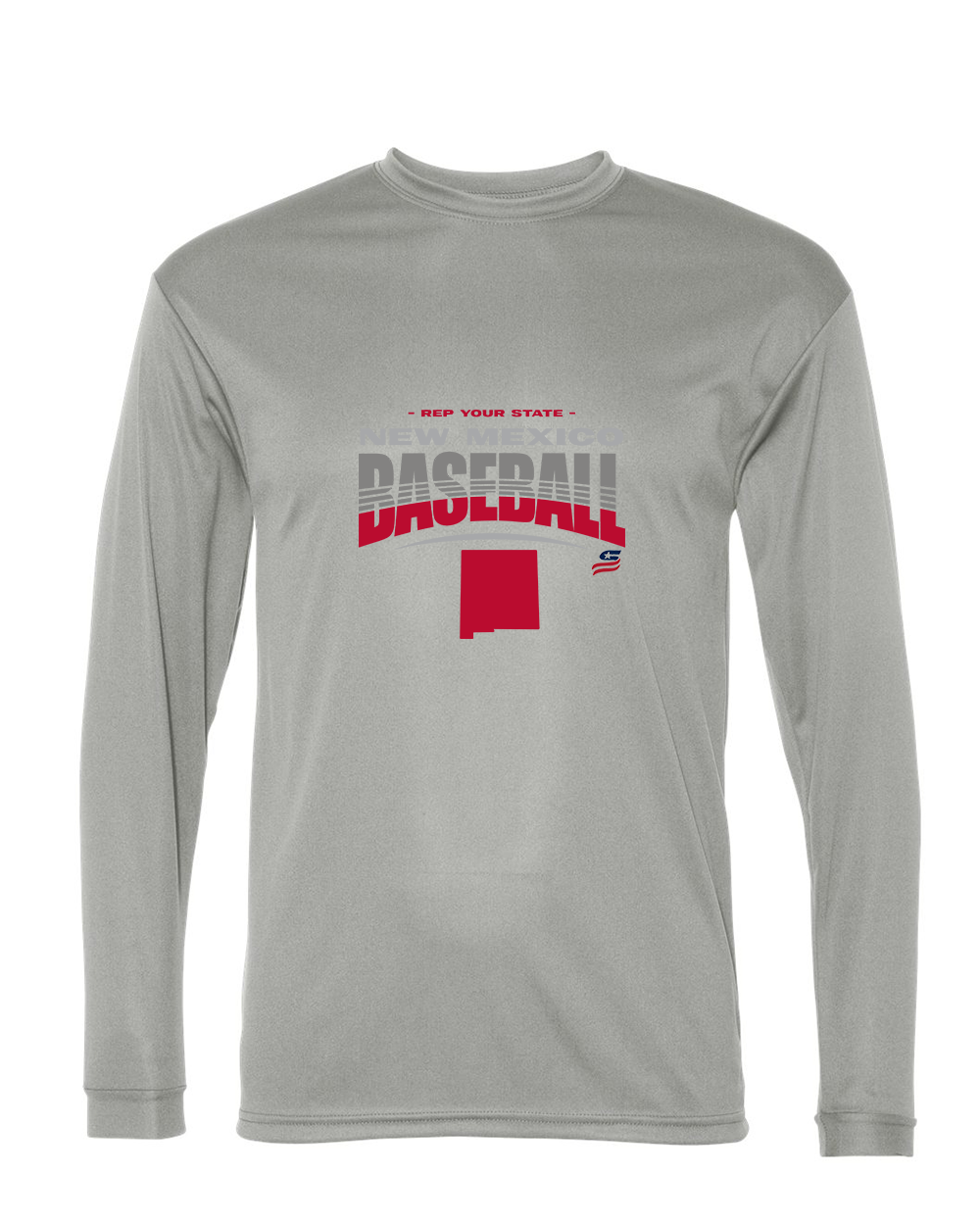 New Mexico Logo4 Dri Fit Long Sleeve Shirt