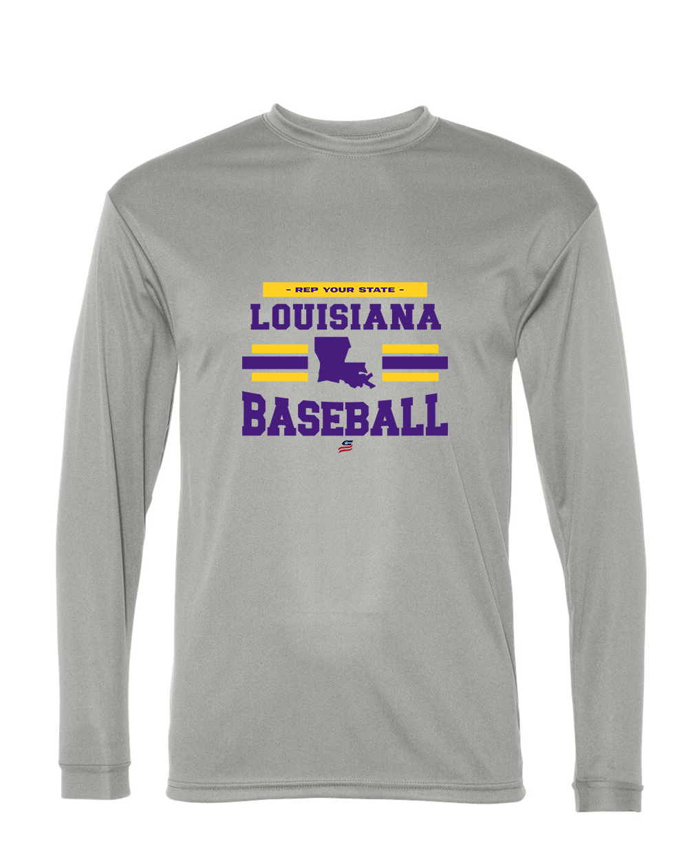 Louisiana Logo2 Dri Fit Long Sleeve Shirt