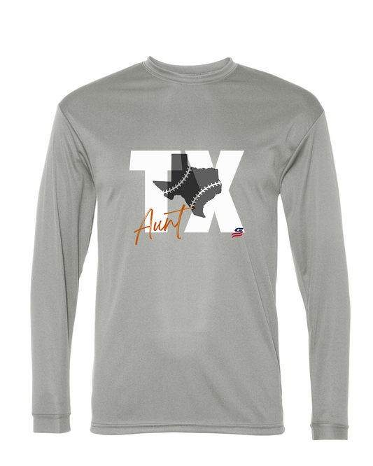 Texas Aunt Dri Fit Long Sleeve Shirt