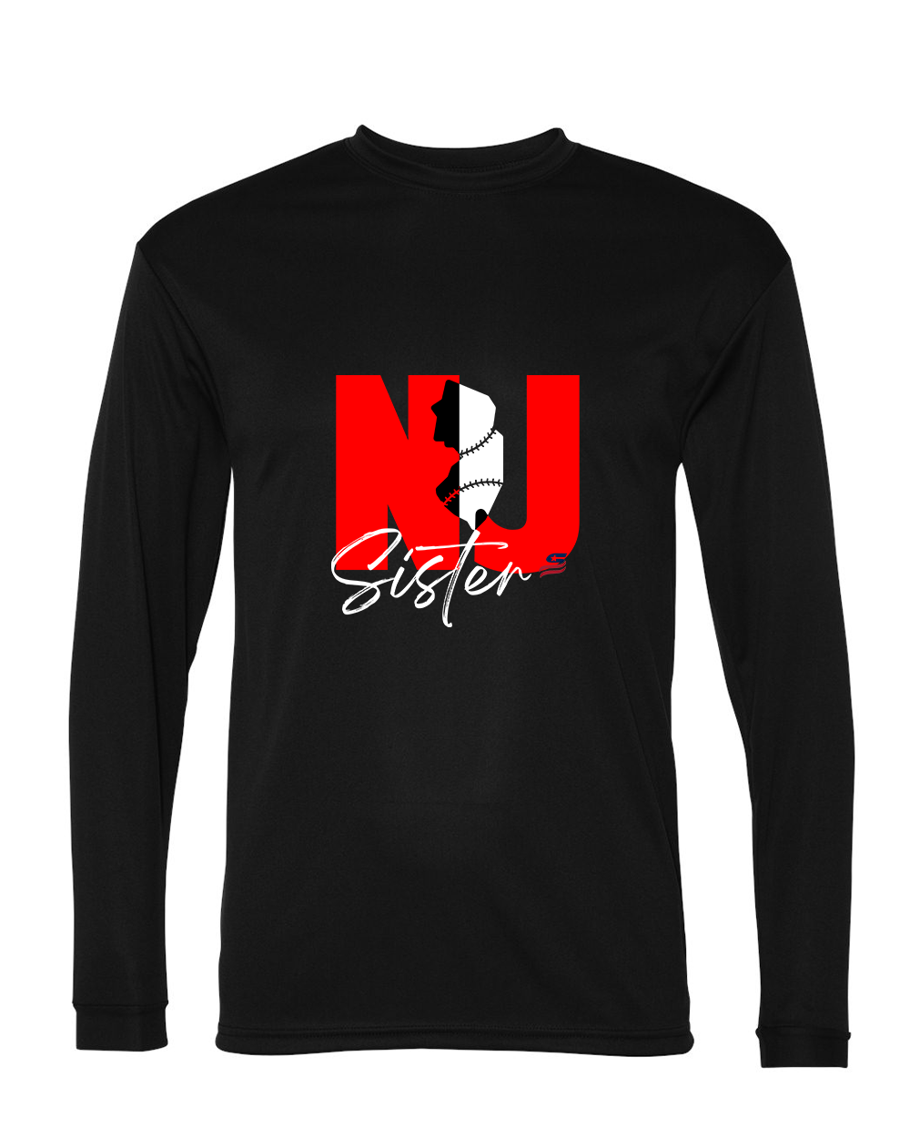 New Jersey Sister Dri Fit Long Sleeve Shirt