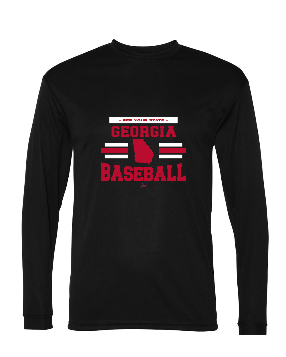 Georgia Logo2 Dri Fit Long Sleeve Shirt