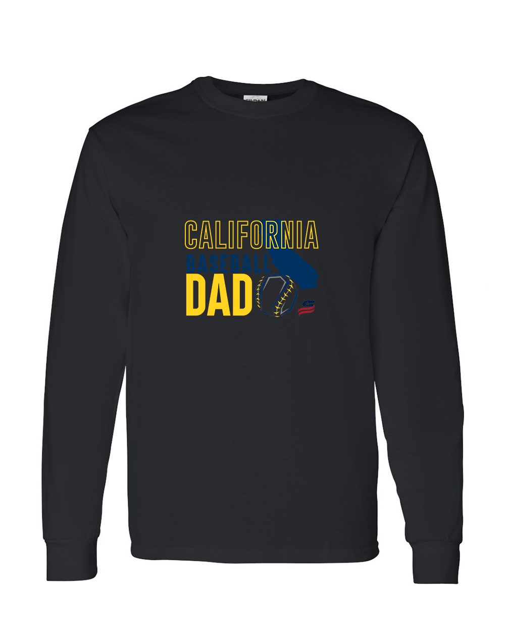 California Dad Cotton Long Sleeve Shirt