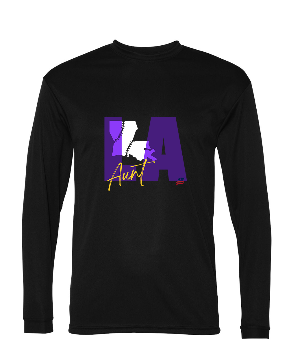 Louisiana Aunt Dri Fit Long Sleeve Shirt