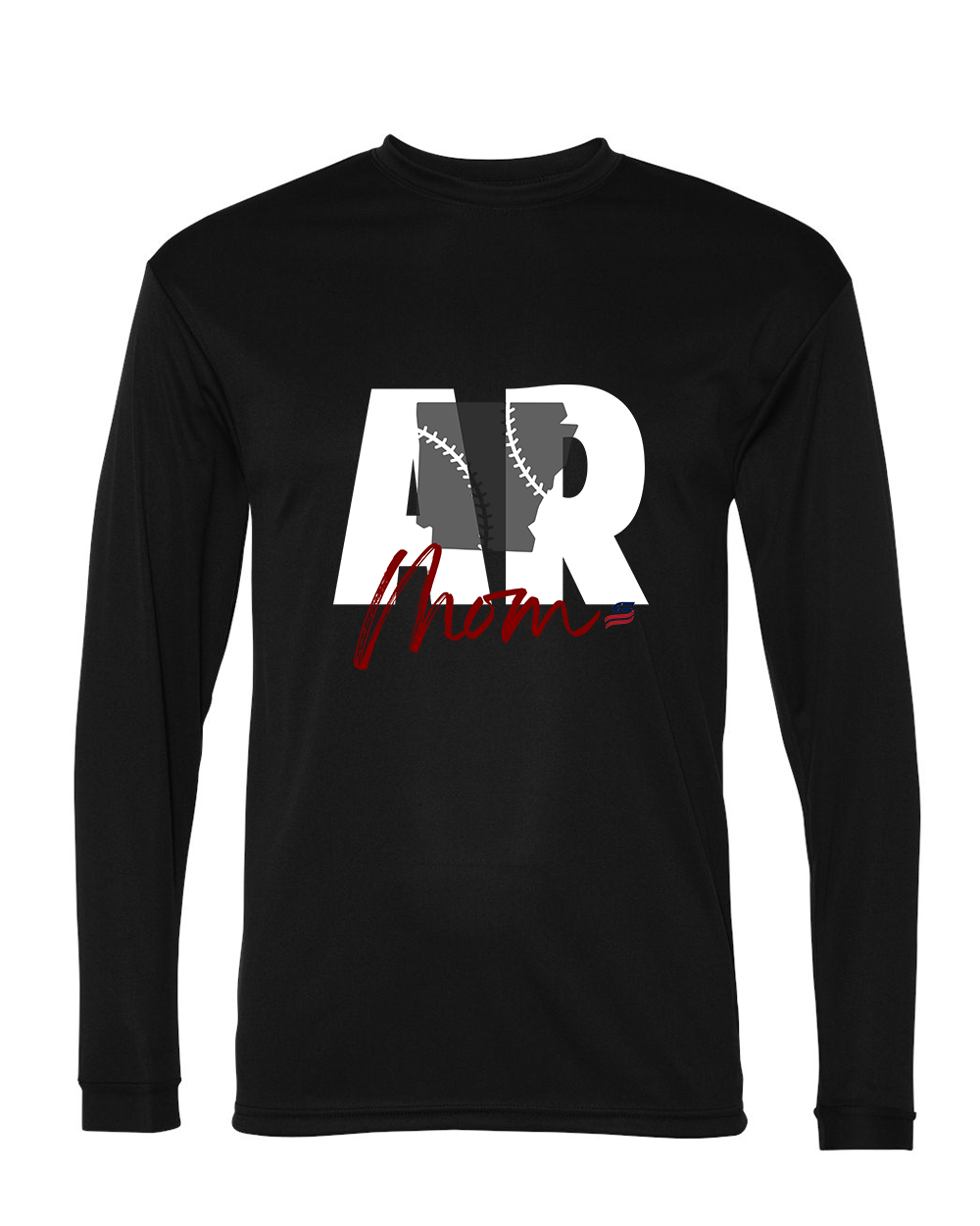 Arkansas Mom Dri Fit Long Sleeve Shirt