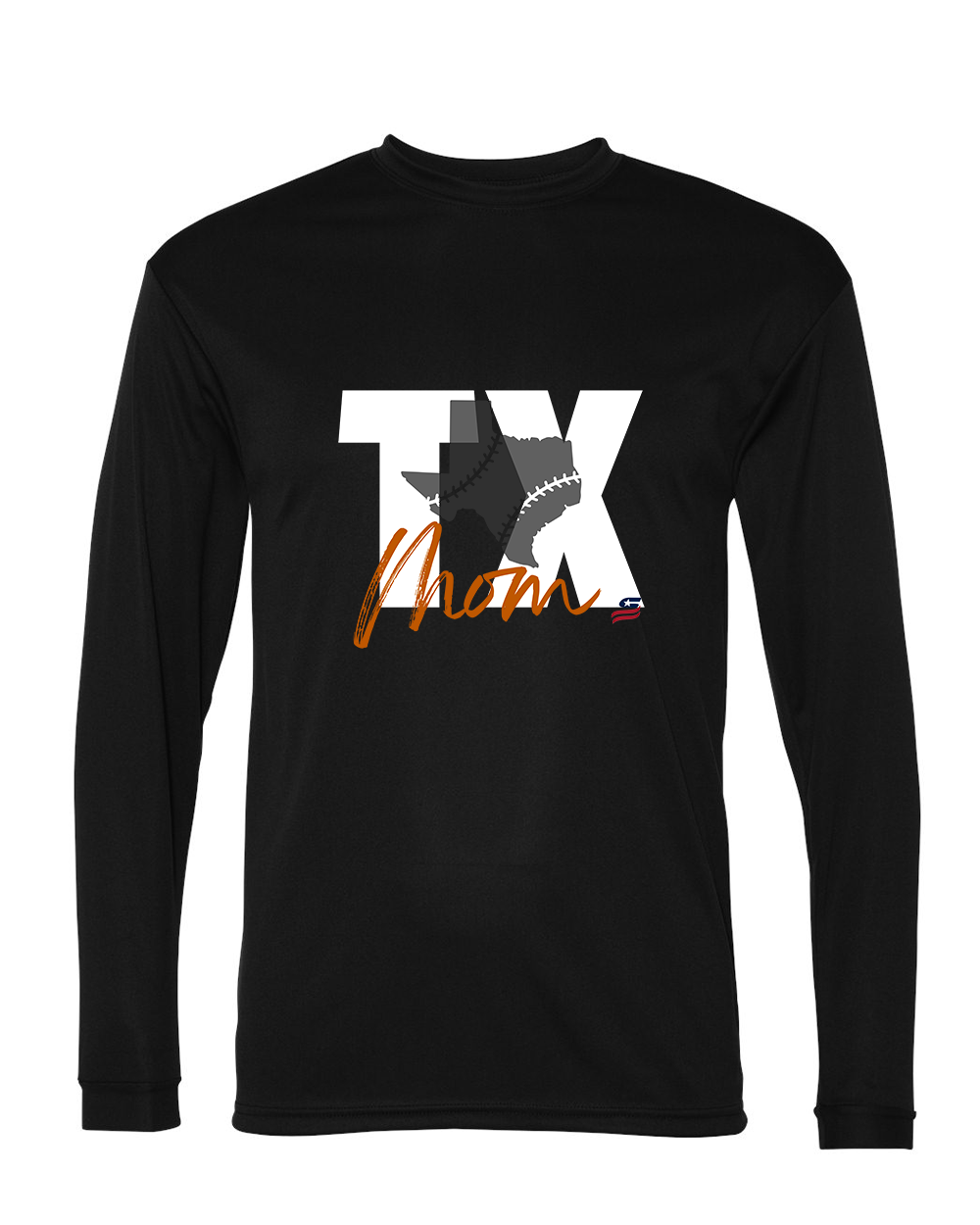 Texas Mom Dri Fit Long Sleeve Shirt