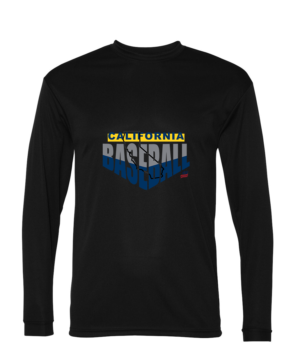 California Logo1 Dri Fit Long Sleeve Shirt