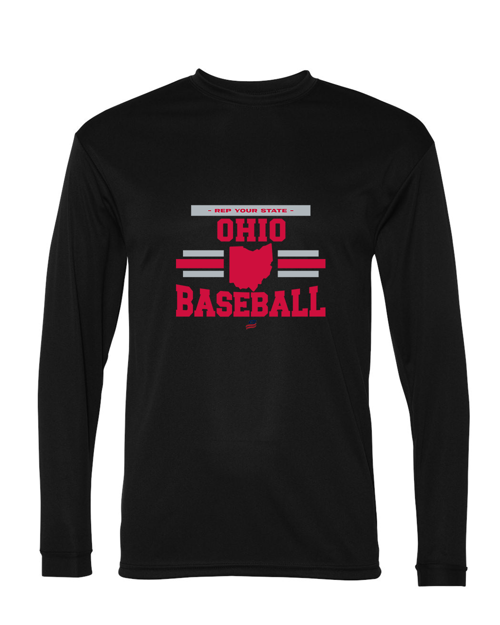 Ohio Logo2 Dri Fit Long Sleeve Shirt