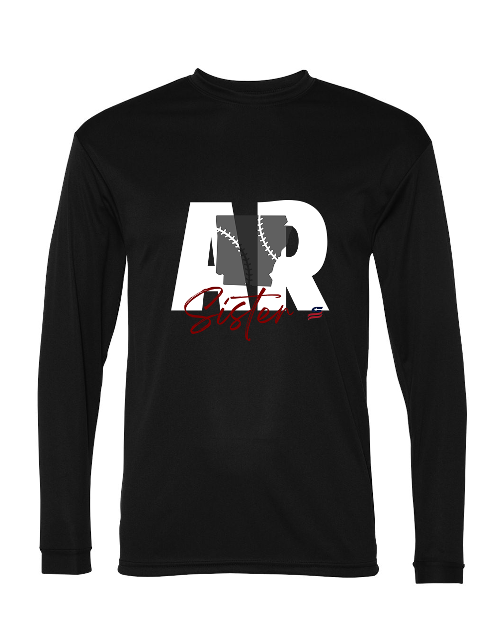 Arkansas Sister Dri Fit Long Sleeve Shirt