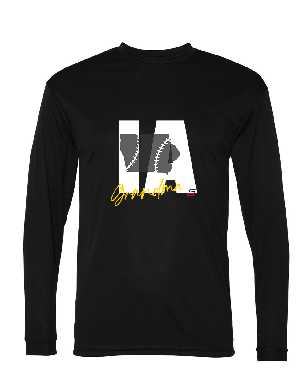 Iowa Grandma Dri Fit Long Sleeve Shirt