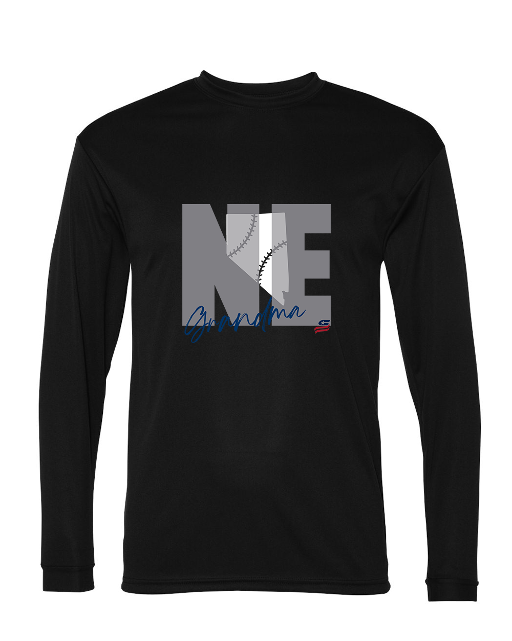 Nevada Grandma Dri Fit Long Sleeve Shirt