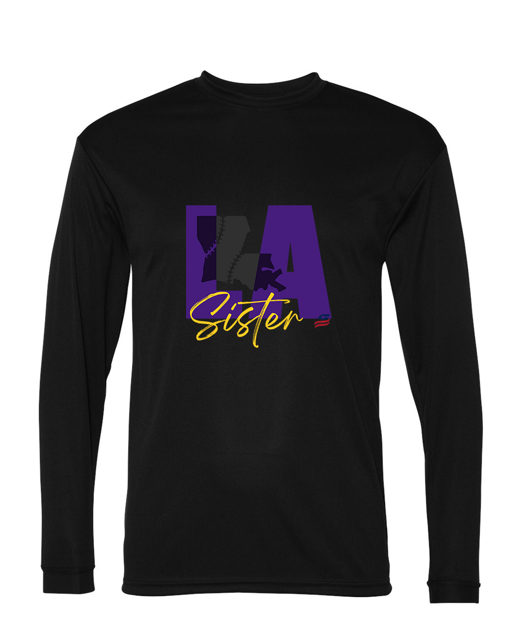 Louisiana Sister Dri Fit Long Sleeve Shirt