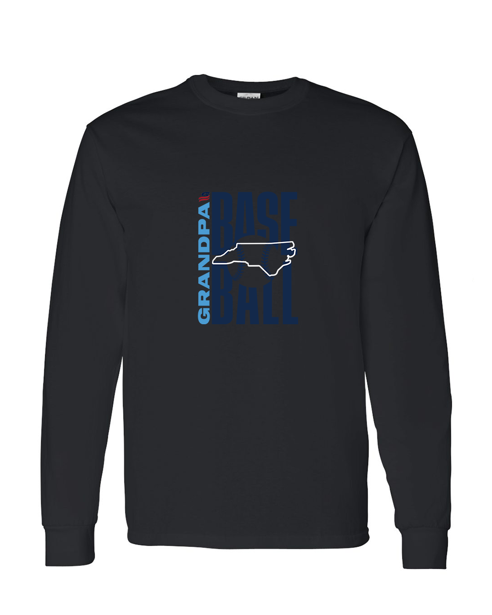 North Carolina Grandpa Cotton Long Sleeve Shirt