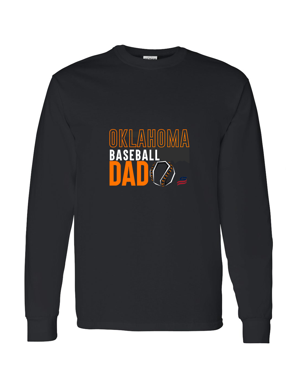 Oklahoma Dad Cotton Long Sleeve Shirt