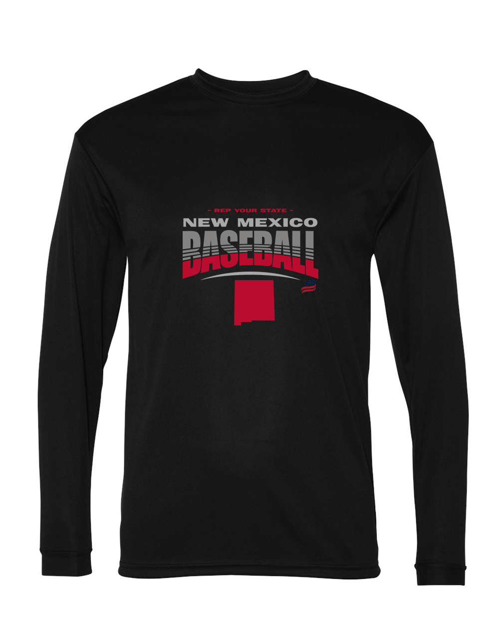 New Mexico Logo4 Dri Fit Long Sleeve Shirt