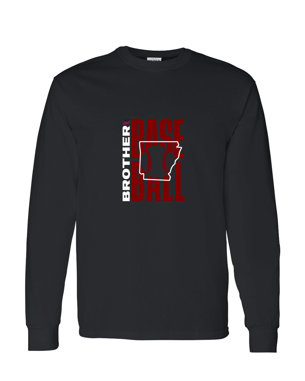 Arkansas Brother Cotton Long Sleeve Shirt