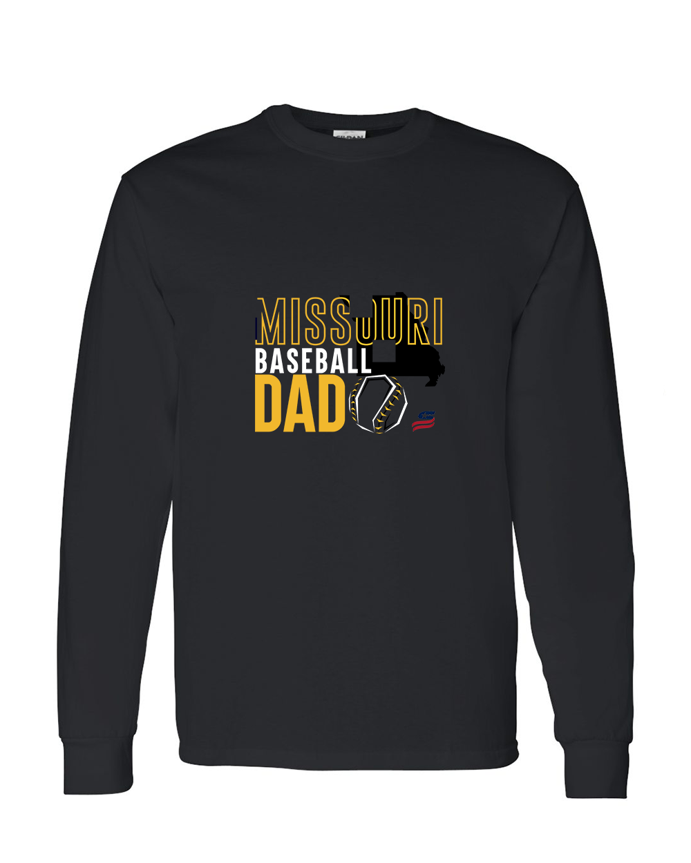 Missouri Dad Cotton Long Sleeve Shirt