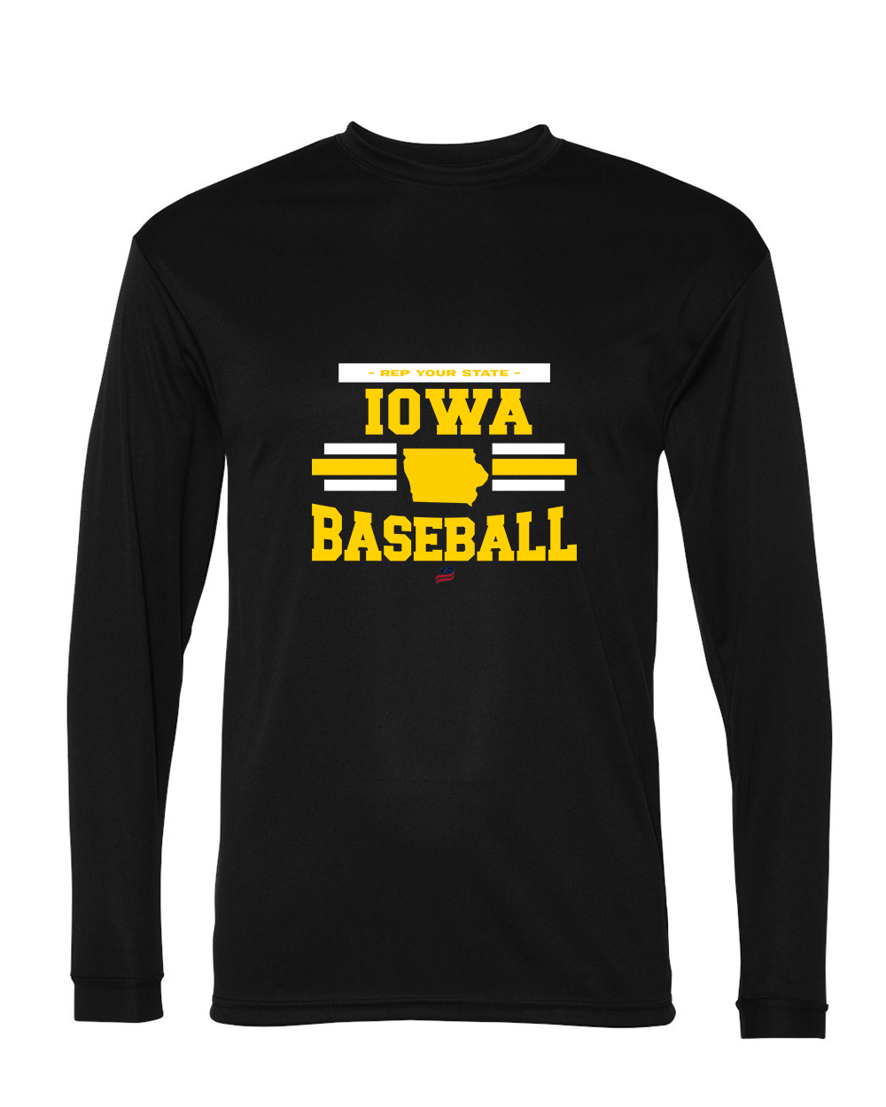 Iowa Logo2 Dri Fit Long Sleeve Shirt