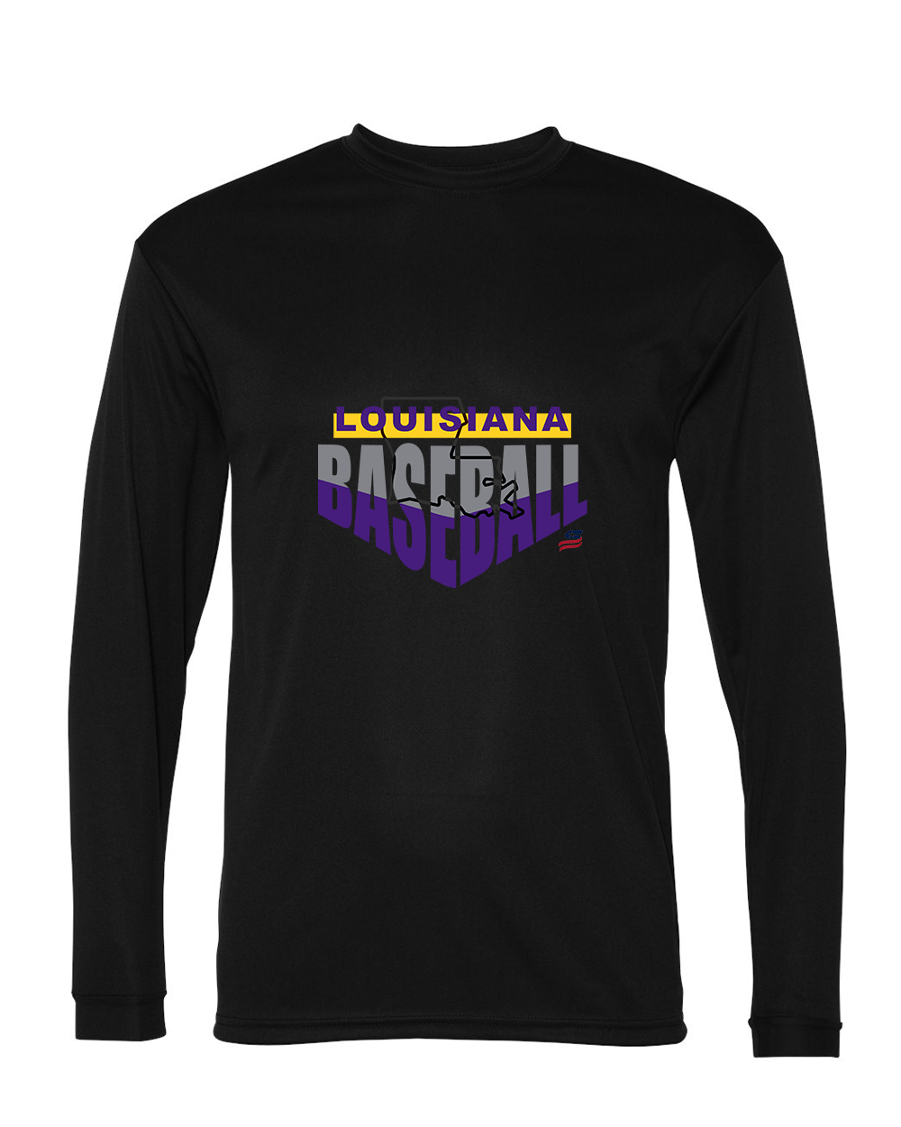 Louisiana Logo1 Dri Fit Long Sleeve Shirt