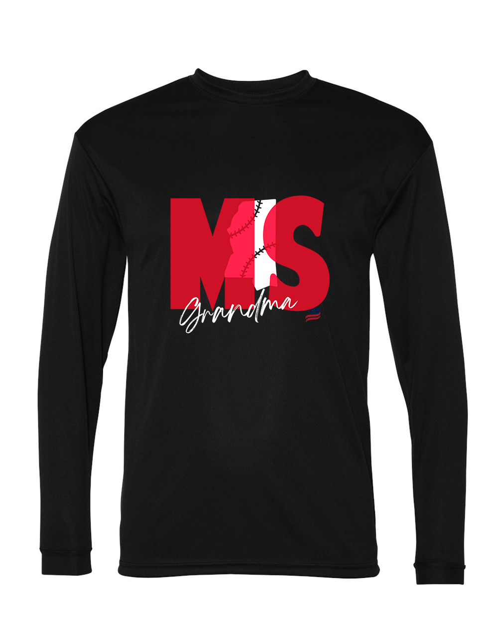 Mississippi Grandma Dri Fit Long Sleeve Shirt