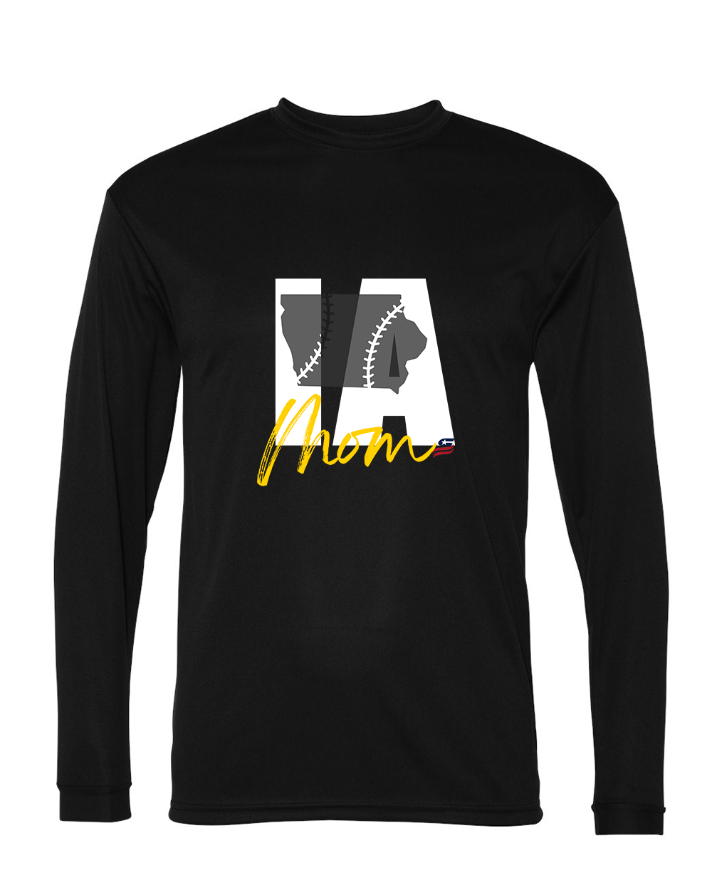 Iowa Mom Dri Fit Long Sleeve Shirt