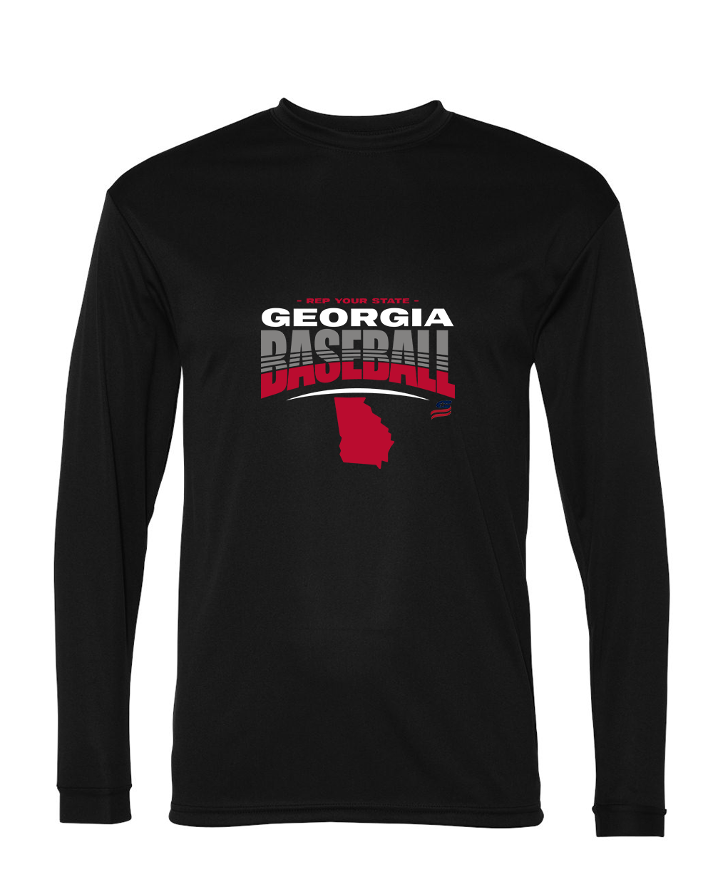 Georgia Logo4 Dri Fit Long Sleeve Shirt