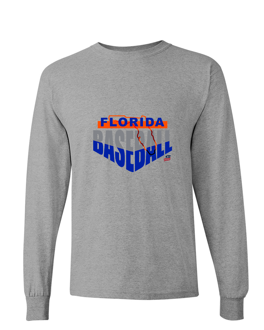 Florida Logo1 Cotton Long Sleeve Shirt