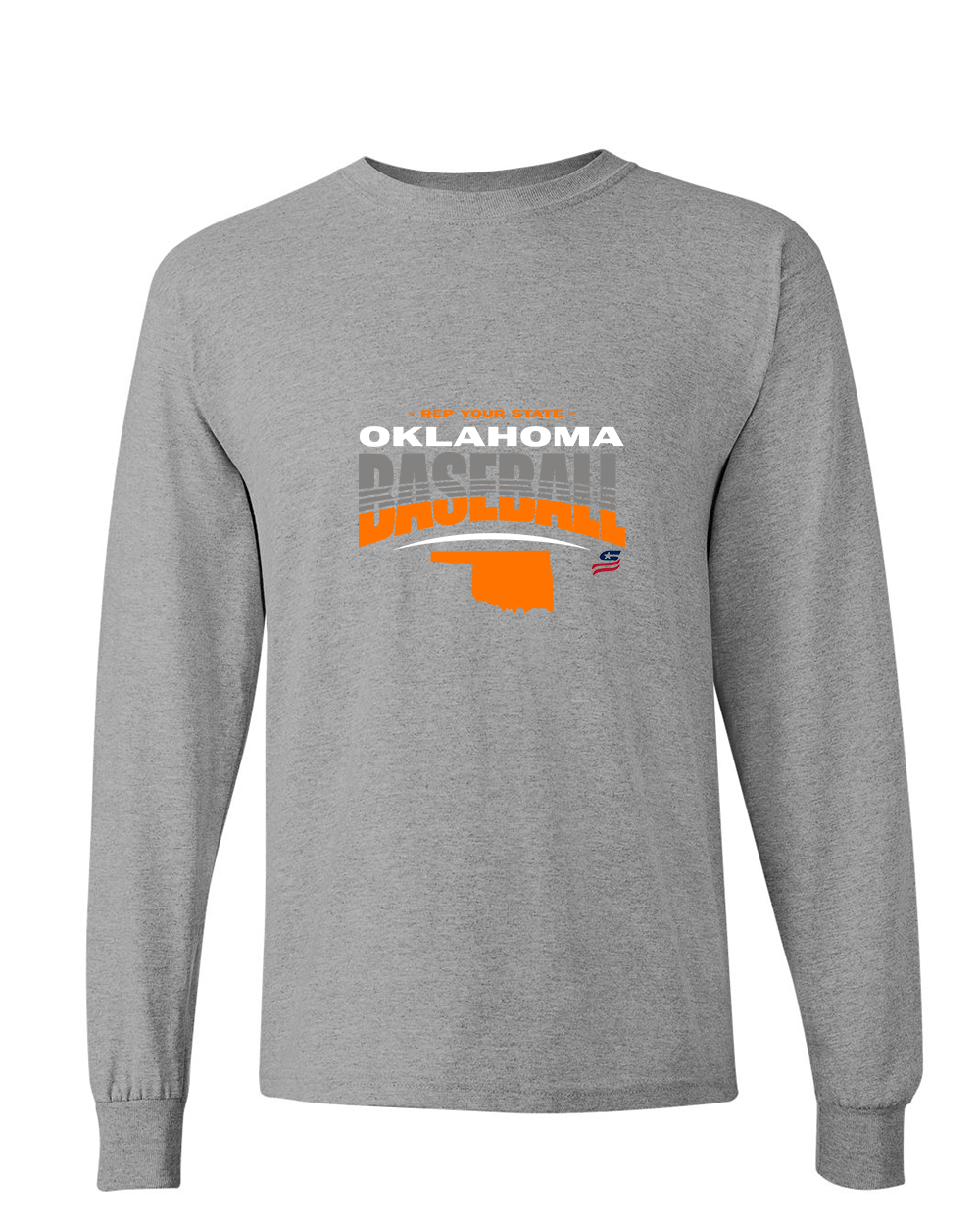 Oklahoma Logo4 Cotton Long Sleeve Shirt