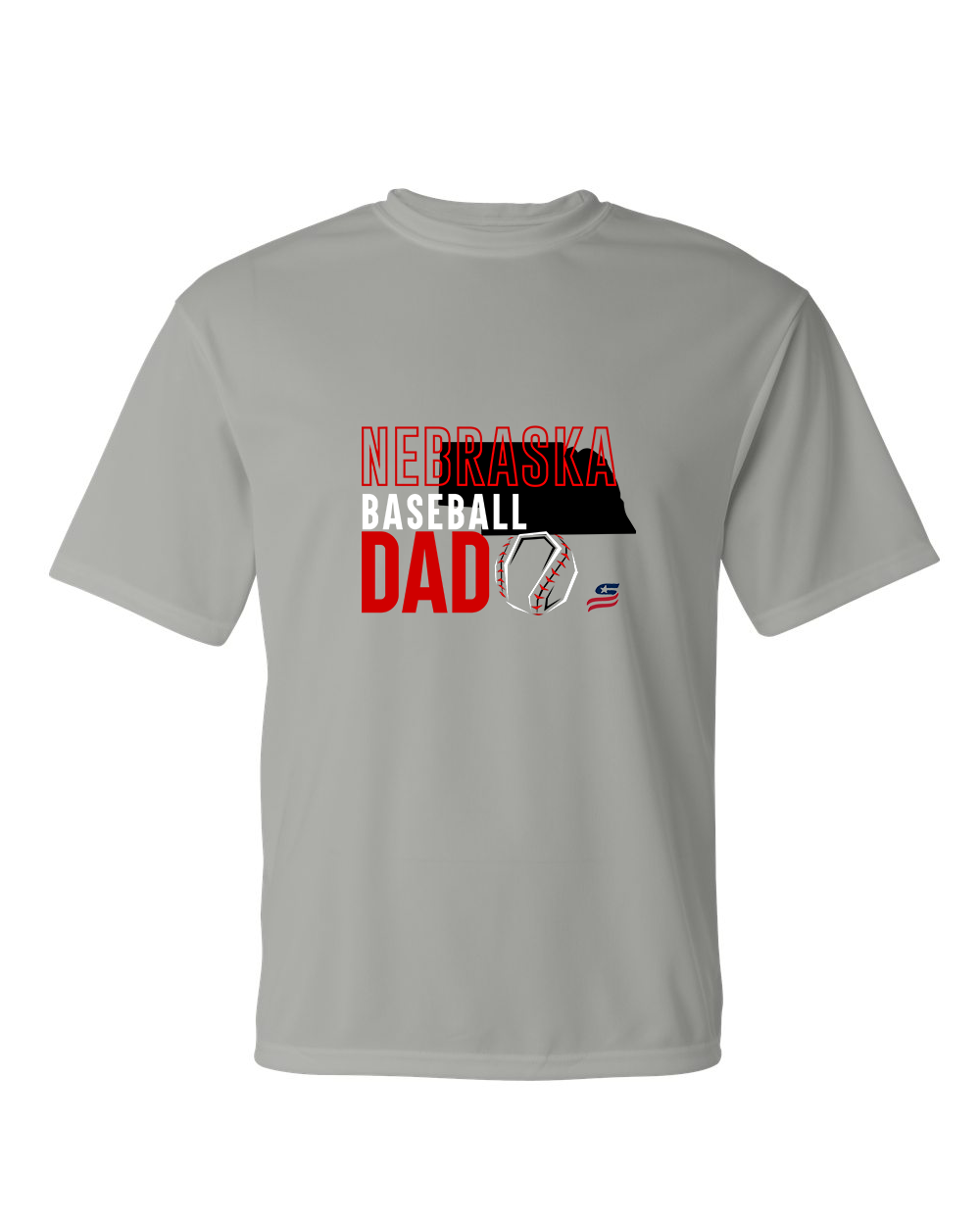 Nebraska Dad Dri Fit T-Shirt