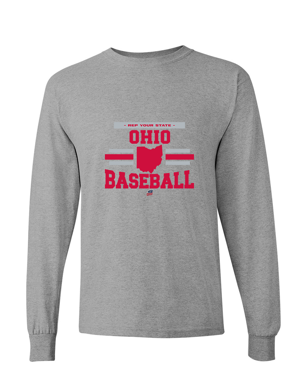 Ohio Logo2 Cotton Long Sleeve Shirt