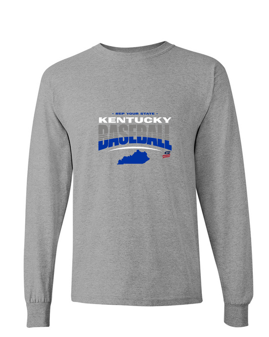 Kentucky Logo4 Cotton Long Sleeve Shirt