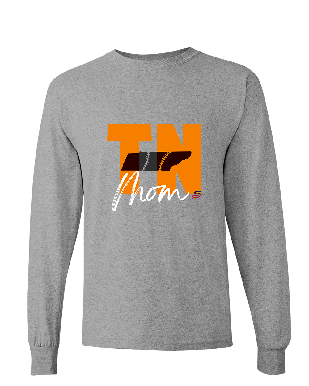 Tennessee Mom Cotton Long Sleeve Shirt