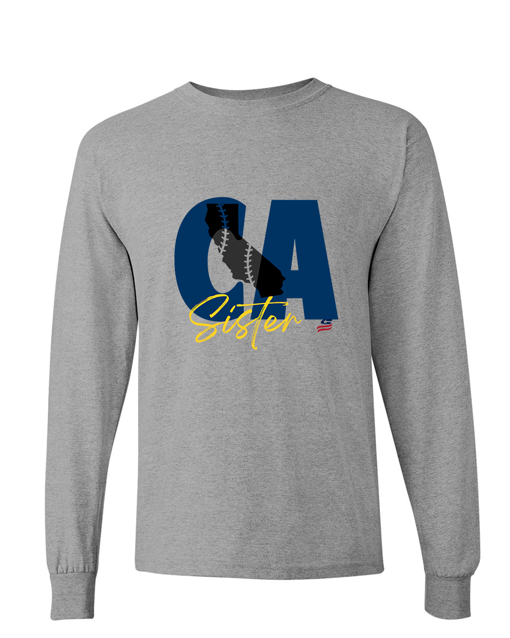 California Sister Cotton Long Sleeve Shirt