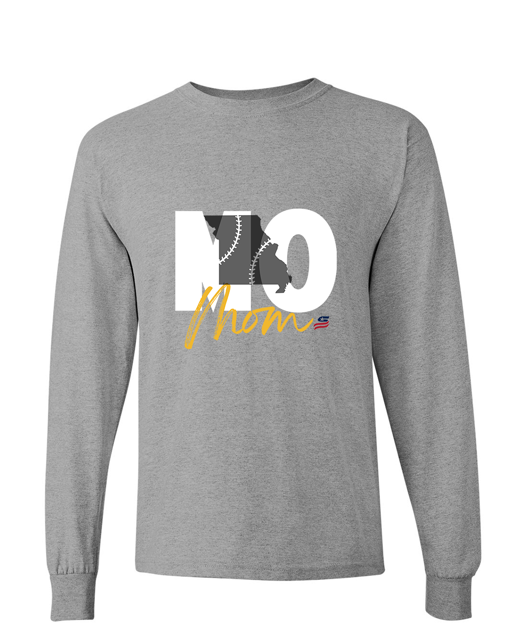 Missouri Mom Cotton Long Sleeve Shirt