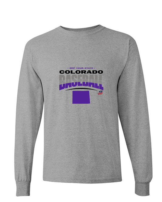 Colorado Logo4 Cotton Long Sleeve Shirt