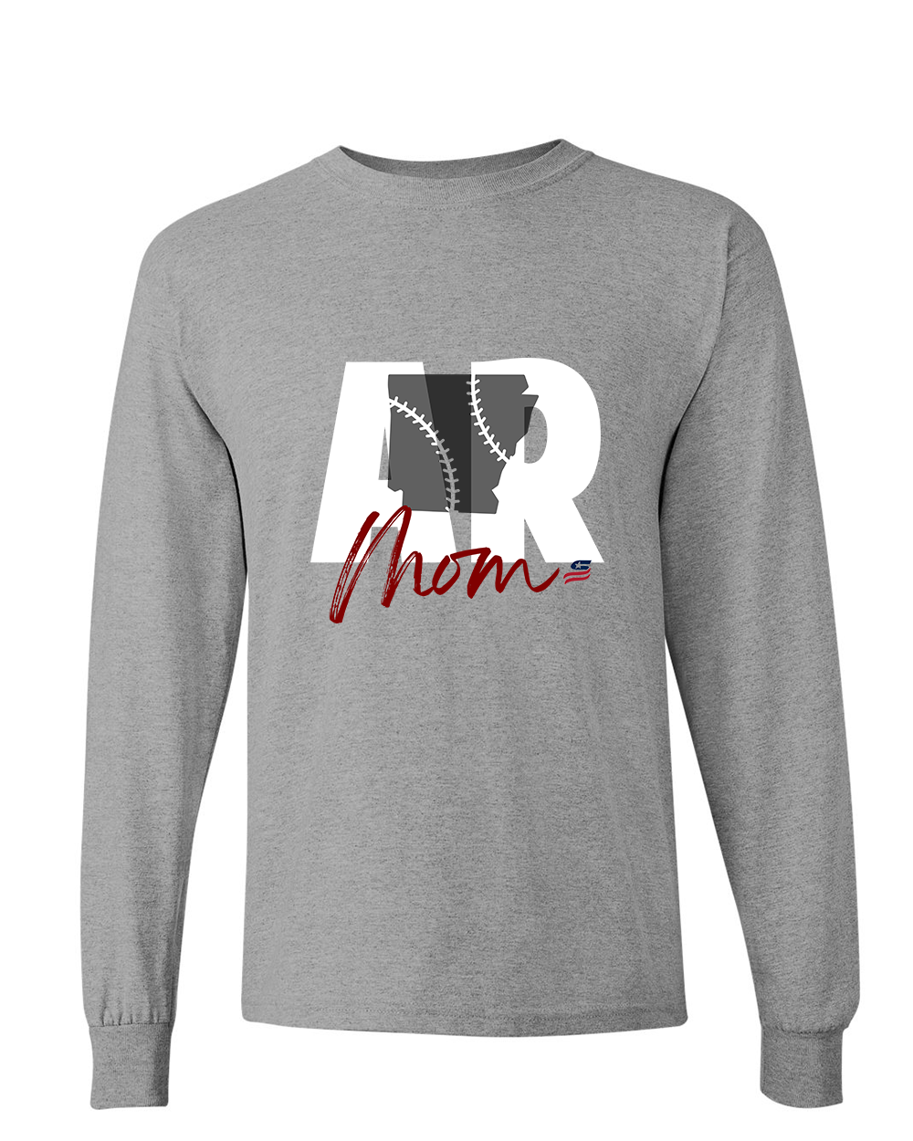 Arkansas Mom Cotton Long Sleeve Shirt