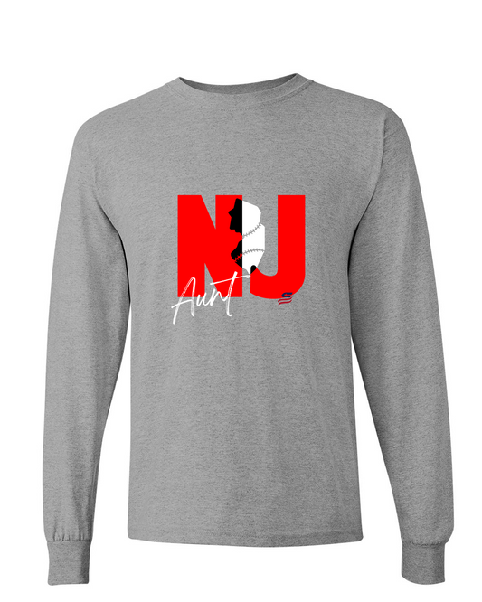 New Jersey Aunt Cotton Long Sleeve Shirt