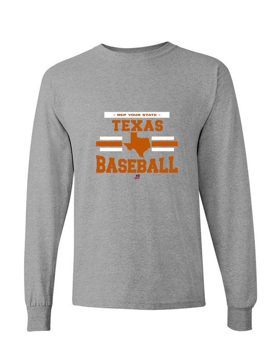 Texas Logo2 Cotton Long Sleeve Shirt