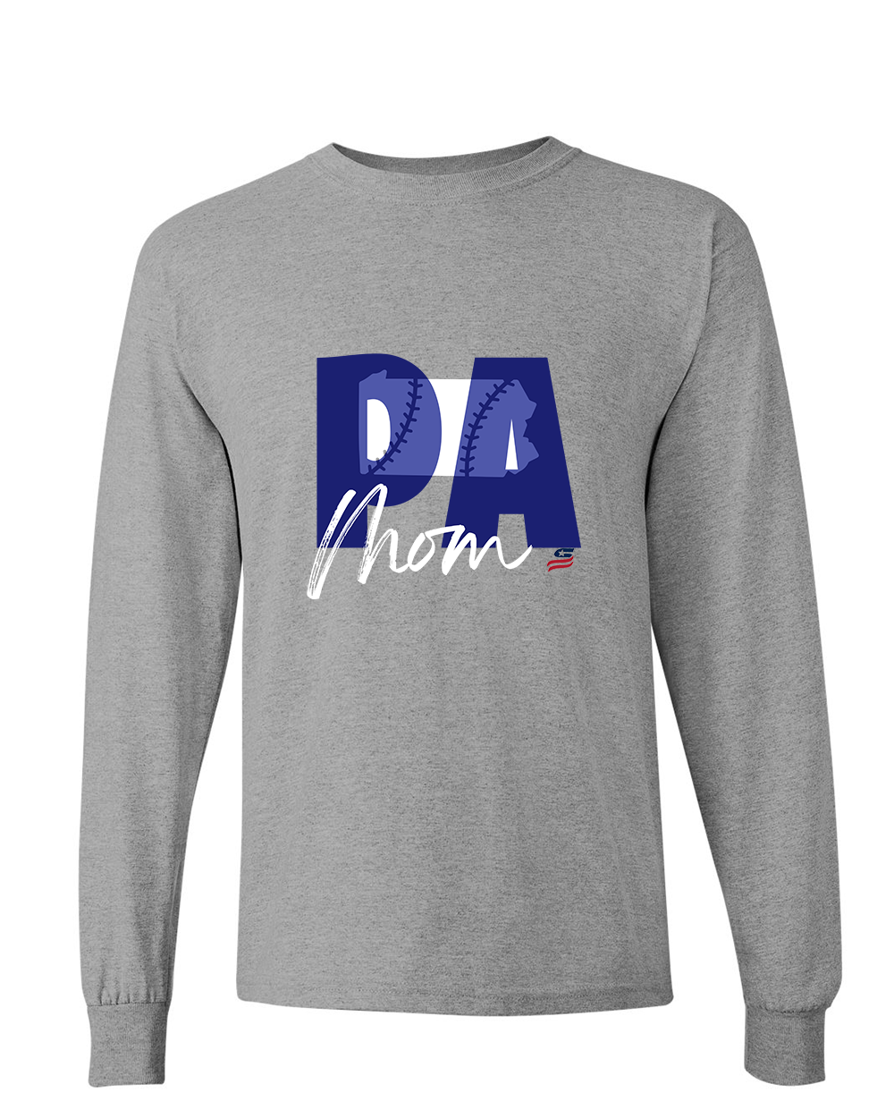 Pennsylvania Mom Cotton Long Sleeve Shirt