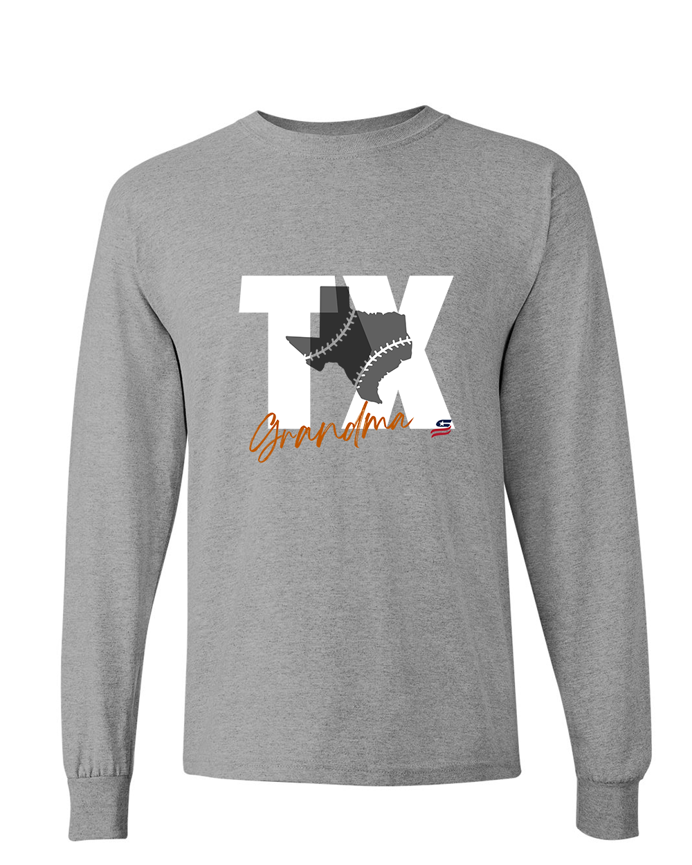 Texas Grandma Cotton Long Sleeve Shirt