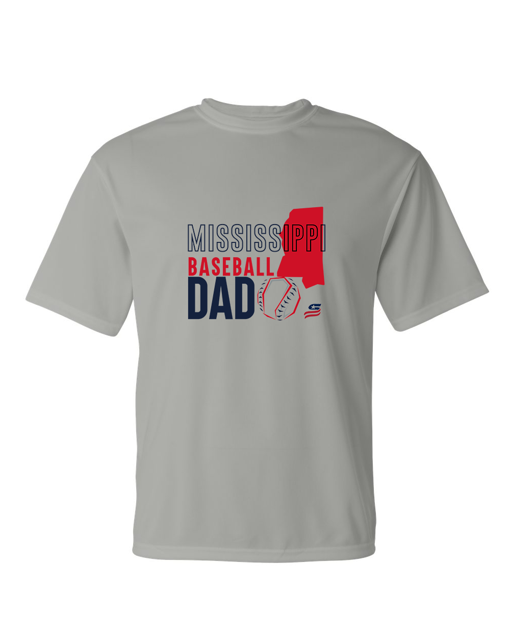 Mississippi Dad Dri Fit T-Shirt