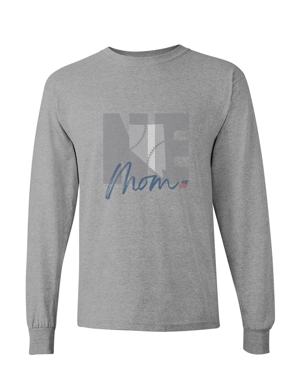 Nevada Mom Cotton Long Sleeve Shirt