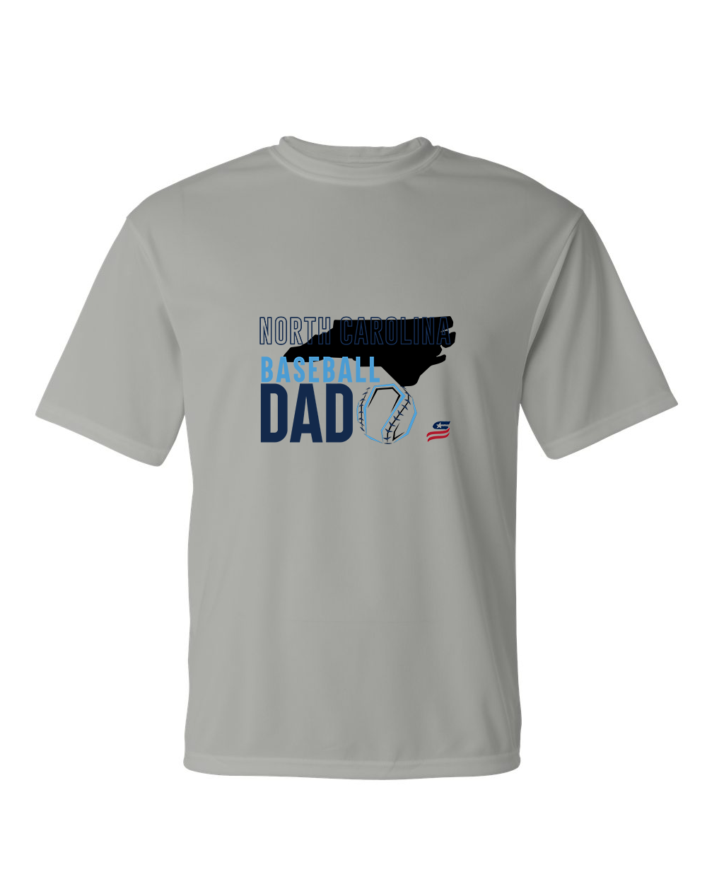 North Carolina Dad Dri Fit T-Shirt