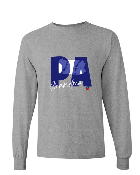 Pennsylvania Grandma Cotton Long Sleeve Shirt